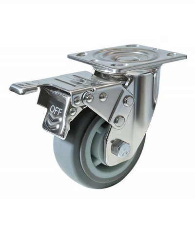 4" Heavy Duty Multi-Material Caster