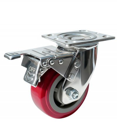 4" Heavy Duty Multi-Material Caster